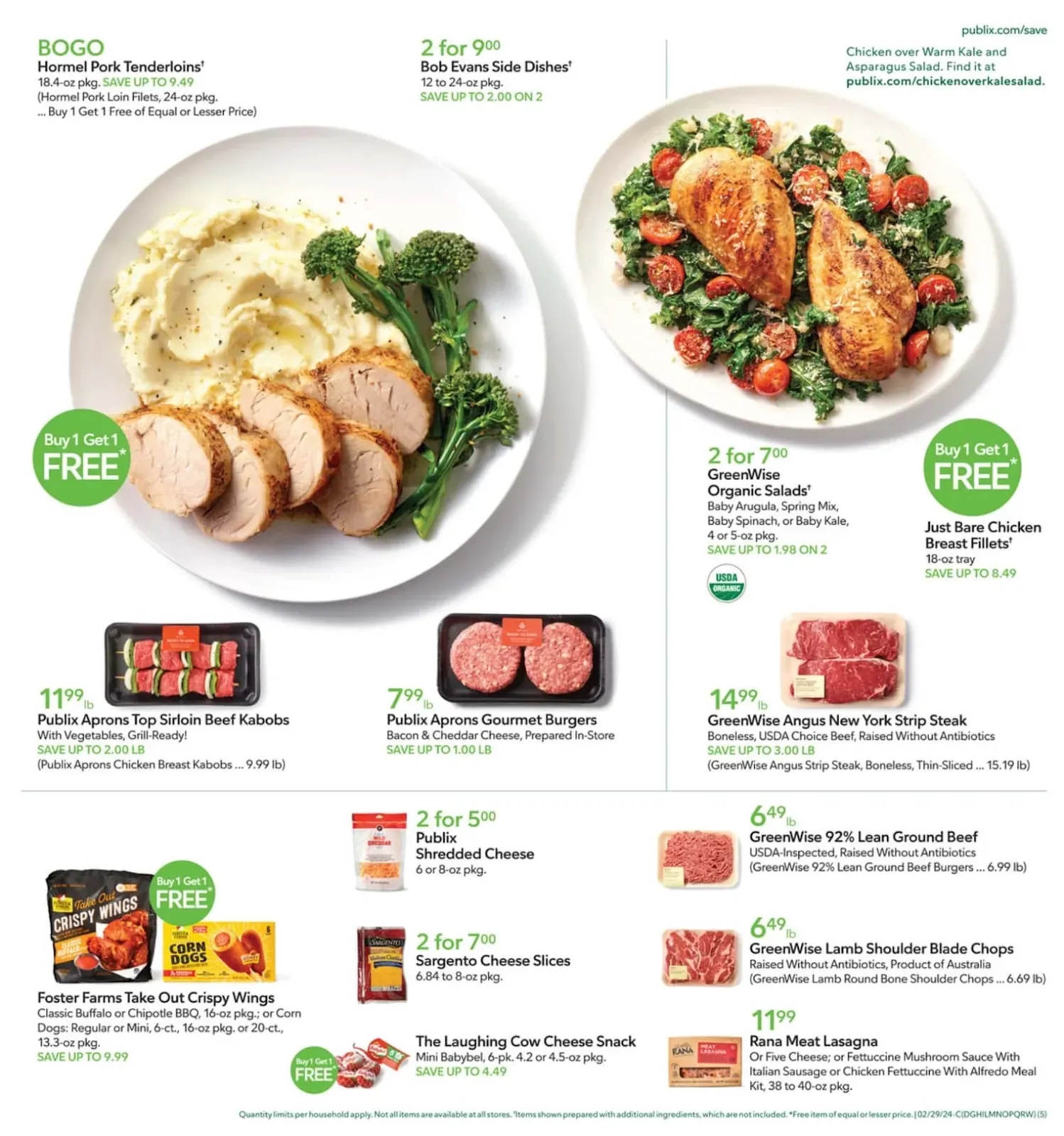 Publix Ad 3/13/24 or 3/14/24 and Publix Ad 3 20 24